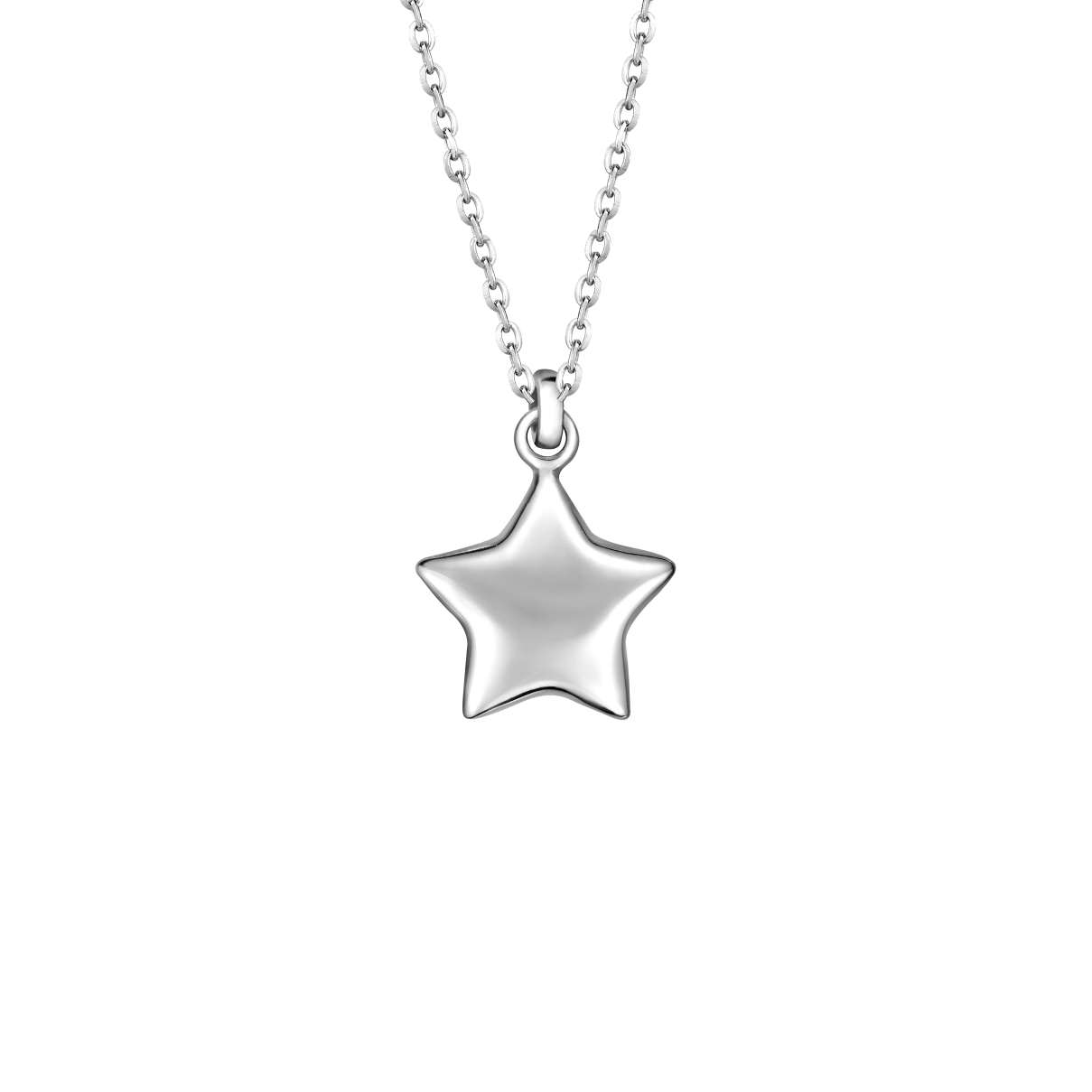 Pt Baby Darling "Little Star" Platinum Pendant for kids